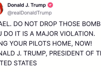 Trump Ultimatum Israel: Jangan Jatuhkan Bom ke Iran, Ini Pelanggaran Besar!