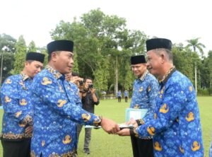 Wakil Bupati Deli Serdang Pimpin Apel Gabungan ASN dan Non ASN