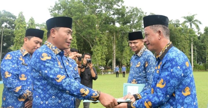 Wakil Bupati Deli Serdang Pimpin Apel Gabungan ASN dan Non ASN