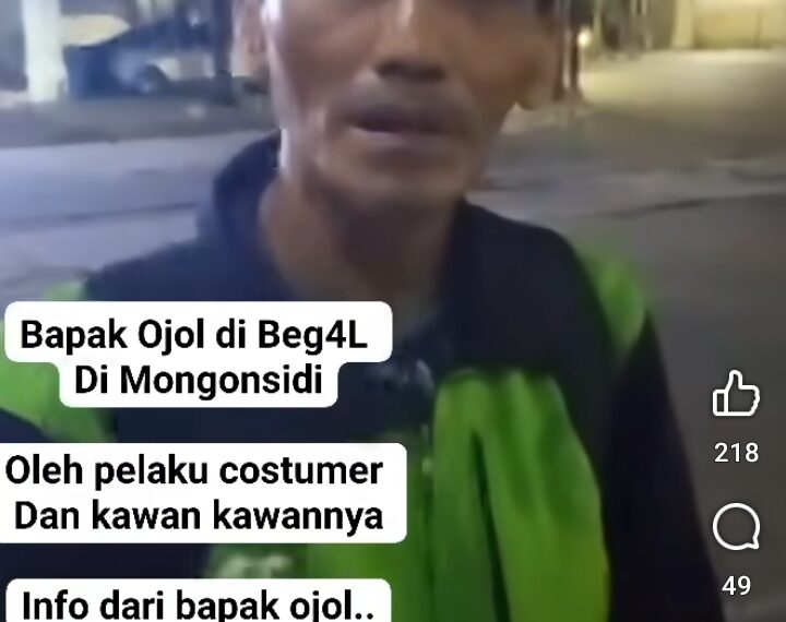Ojol Jadi Korban Begal Modus Orderan, Motor dan HP Dirampas