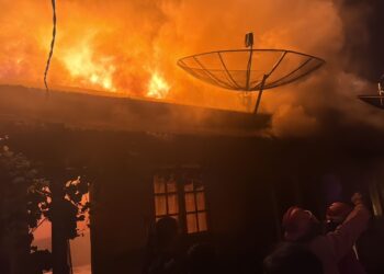 Kebakaran Hanguskan Enam Rumah di Simeulue Timur, Belasan Rumah Terdampak