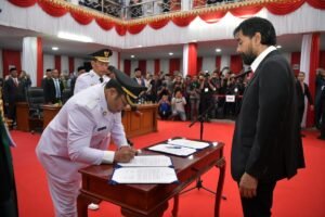 Lantik Wali Kota dan Wakil Wali Kota Sabang, Gubernur Aceh Dorong Pengembangan Kawasan Pelabuhan dan Perdagangan
