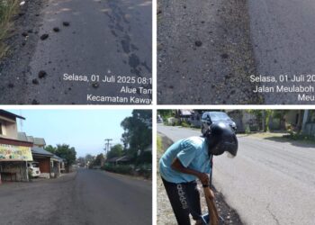 Ceceran Batubara Kembali Cemari Jalan Kabupaten di Aceh Barat, DPRK Minta Tindakan Tegas