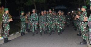 Danrem 012/TU Sambut 237 Prajurit Baru Yonif TP 856