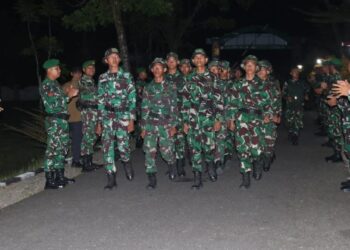 Danrem 012/TU Sambut 237 Prajurit Baru Yonif TP 856