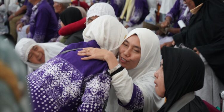 Kloter 17 Asal Medan dan Binjai Tiba di Tanah Air