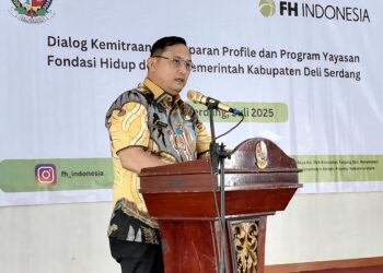 Asisten I Deli Serdang Buka Dialog Bersama Yayasan Fondasi Hidup