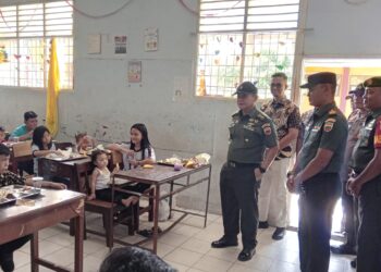 Kodam I/BB Gelar Program Makan Sehat Bergizi untuk 250 Anak dari 9 Panti Asuhan di Medan Tembung