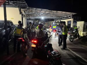 Satlantas Aceh Barat Amankan 15 Unit Motor Pakai Knalpot Brong 