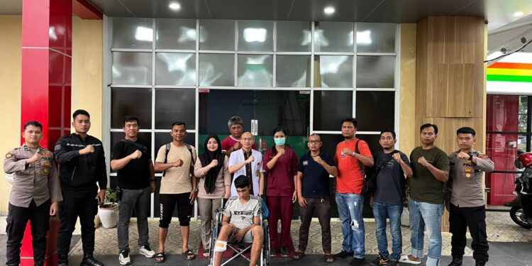 Perampok HP Polisi di Pintu Tol Bandar Selamat Ditembak Tekab Polsek Medan Tembung