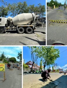 PUPR Aceh Barat Gencar Tambal Jalan Rusak Kawasan Kota