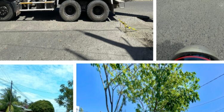 PUPR Aceh Barat Gencar Tambal Jalan Rusak Kawasan Kota