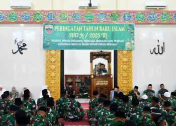 Kodam I/BB Peringati Tahun Baru Islam, Pangdam Ajak Hijrah Menuju Pengabdian Lebih Baik