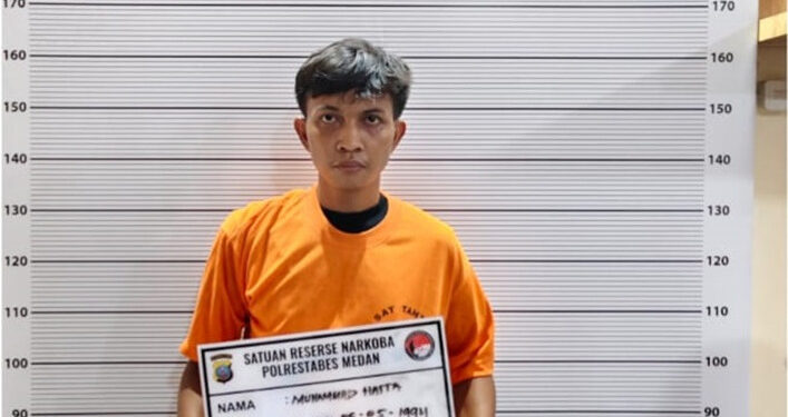 Muhammad Hatta Bandar Sabu Percut Sei Tuan Ditangkap Polrestabes Medan