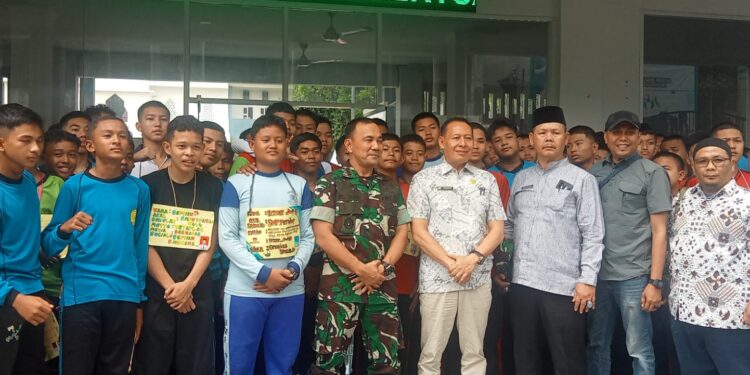 Kapendam l/BB, Kol. Inf. Asrul Kurniawan Harahap, Meramaikan Ajang MPLS SMA Negeri 3