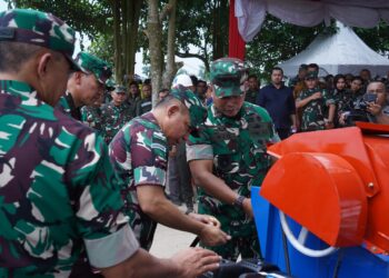 Kelompok Tani Kartika Kodam I/BB Terima Bantuan Alsintan, Pupuk dan Benih Padi dari Panglima TNI