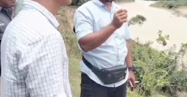 Tim PUPR Aceh Barat Tinjau Tebing Krueng Woyla Ambruk di Desa Pasi Janeng