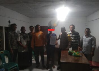 Jajaran Polsek Rantau Selamat Optimis Ikuti Sistem Qanun 18 Item Desa