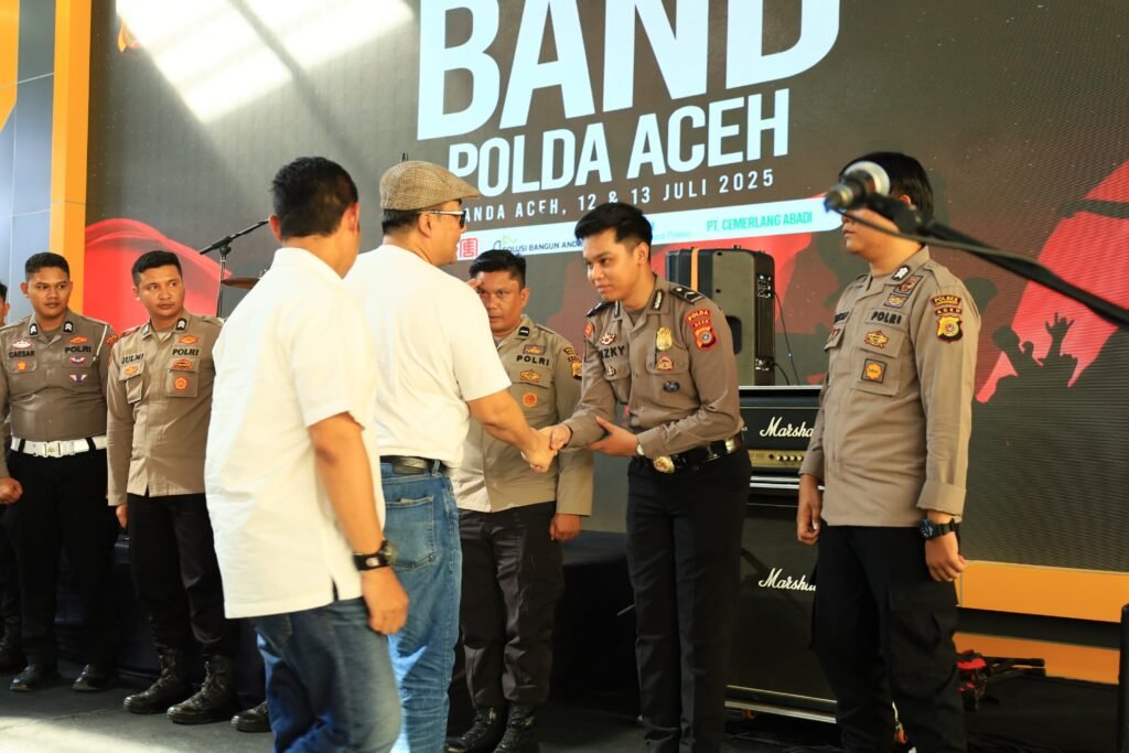 Kapolda Aceh Resmi Tutup Festival Band Hari Bhayangkara ke-79