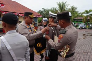 Polres Aceh Barat Gelar Apel Operasi Patuh Seulawah 2025, Komitmen Wujudkan Kamseltibcarlantas