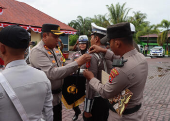 Polres Aceh Barat Gelar Apel Operasi Patuh Seulawah 2025, Komitmen Wujudkan Kamseltibcarlantas