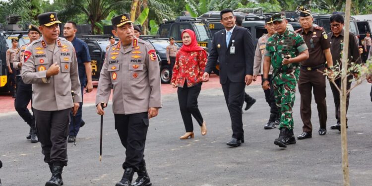 Pangdam I/BB Hadiri Groundbreaking 29 SPPG di Mapolda Sumut