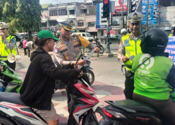Polda Sumut tindak 1.423 Pelanggaran Lalulintas Hari Pertama Operasi Patuh Toba 2025