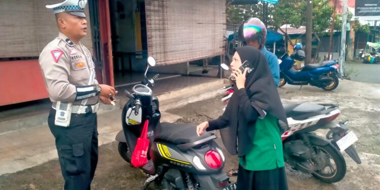 Hari Pertama Operasi Patuh Seulawah,  Satlantas Tindak 19 Pelanggar Lalulintas 