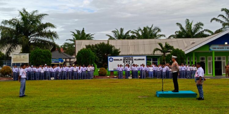 Kasat Lantas Aceh Barat Himbau Sekolah Menjadi Panutan Dan Pelopor Keselamatan Berlalu Lintas di Lingkungan Sekolah