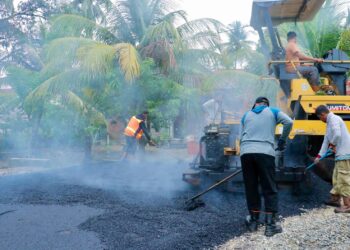 Pemda Aceh Barat Lanjutkan Pengaspalan Jalan Marek–Pasi Jambu sebagai Jalur Mitigasi Bencana