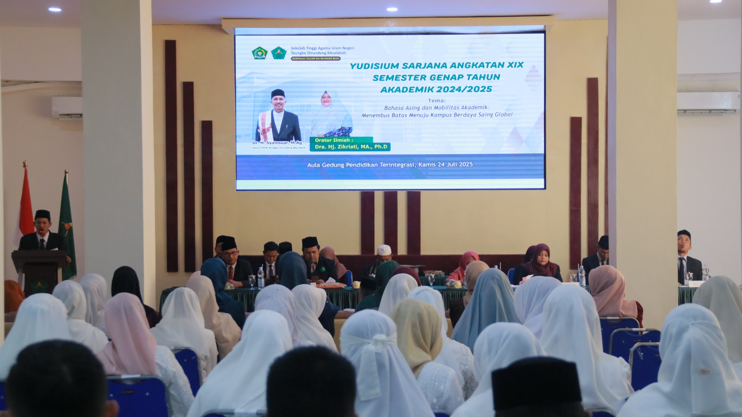 IMG-20250724-WA0053 STAIN Meulaboh Yudisium 119 Lulusan, Ketua Ingatkan Tantangan Moral dan Era Digital