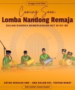 Sanggar Anak Sibok Adakan Lomba Pelestarian Budaya Simeulue Meriahkan HUT ke-80 Republik Indonesia