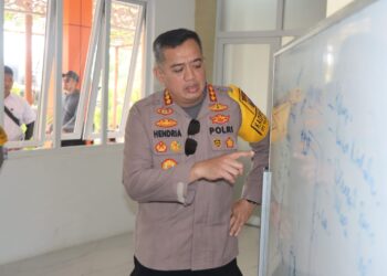 Polresta Deli Serdang Berhasil Amankan Kegiatan Eksekusi Lahan Bendungan Lau Simeme