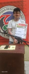 Pengedar Sabu Bersenpi di Sosa Julu Diringkus Satresnarkoba Polres Palas