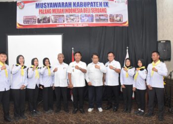 Wabup Deli Serdang: PMI Sejalan dengan Visi Deli Serdang Sehat