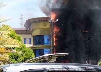 Breaking News: Gedung Asrama Haji Medan Kebakaran 