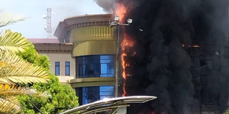 Breaking News: Gedung Asrama Haji Medan Kebakaran