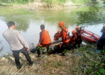 Remaja Hanyut di Sungai Belawan Deli Serdang Akhirnya Ditemukan Tim SAR