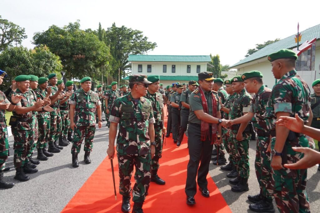 Pangdam I/BB Berikan Apresiasi Semangat dan Dedikasi Prajurit Jajaran Korem 032/Wira Braja