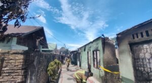 Kebakaran Hebat di Jalan Putri Hijau Medan, 37 Rumah Terbakar