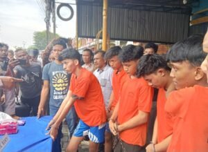 Polsek Sunggal Tangkap Komplotan Begal Sadis yang Kerap Beraksi di Medan-Binjai, 5 Orang Positif Narkoba