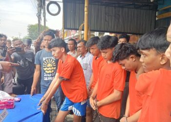 Polsek Sunggal Tangkap Komplotan Begal Sadis yang Kerap Beraksi di Medan-Binjai, 5 Orang Positif Narkoba