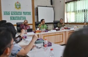 Kunjungi Dinas Kesehatan Sumut, Sekdaprov Ingatkan Sejumlah Program Prioritas Kesehatan