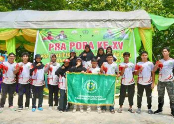Perpani Aceh Barat Target Medali di PORA Aceh Jaya