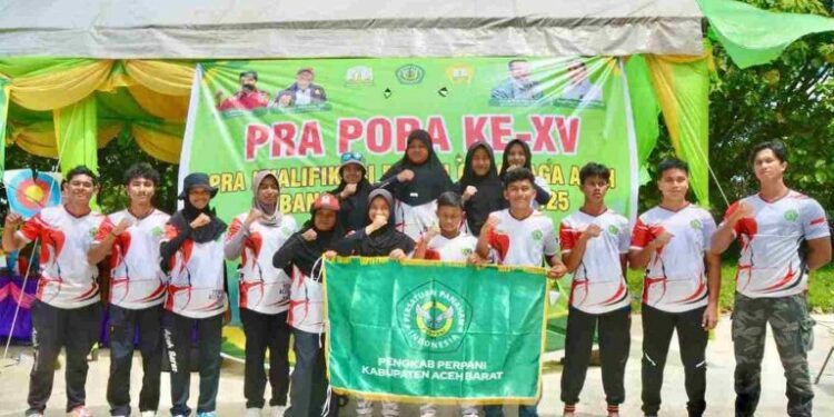 Perpani Aceh Barat Target Medali di PORA Aceh Jaya