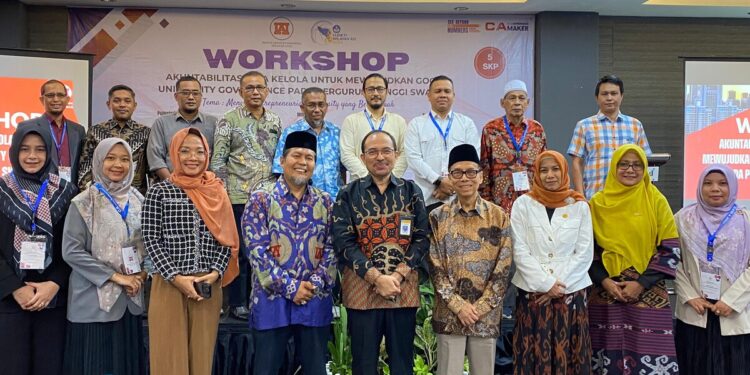 IAI Aceh dan LLDIKTI XIII Gelar Workshop Tata Kelola PTS Menuju Good University Governance