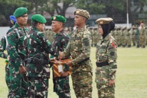 Pangdam IM Resmi Tutup Pendidikan Dasar Militer dan Pelatihan Manajerial SPPI Batch-3