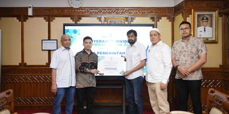 Pemerintah Aceh Terima Dividen Rp26,7 Miliar dari PT PEMA