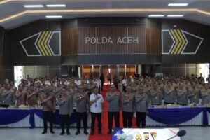 Kapolda Aceh Minta Personel Jaga Komitmen Pelayanan Masyarakat yang Profesional dan Humanis