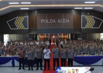 Kapolda Aceh Minta Personel Jaga Komitmen Pelayanan Masyarakat yang Profesional dan Humanis
